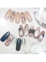 エスフィーネイルサロン リシェル(Esfy nailsalon Richer)/Newワンホン４月デザイン