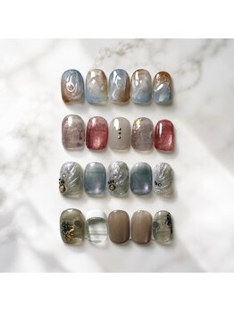 プライベートネイルサロン104 大濠(private nail salon 104)の写真/≪大濠公園すぐ≫季節やトレンドに合わせた豊富なデザイン♪あなたのお気に入りが見つかる定額ネイル★