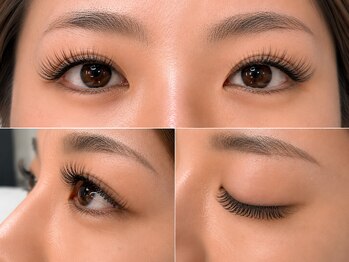 ミエルビー(mielbee)の写真/極軽フェザーラッシュ240本まで付け放題！大人濃密×長さ＆カールで自由自在［LED込］
