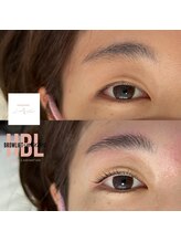 アイラッシュブルー(Eyelash BLUE)/パリジェンヌ×ブロウリフト