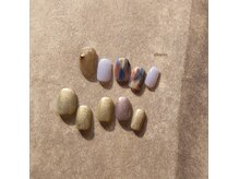 シルニー リム(Silny rim)/アシンメトリーニュアンスネイル