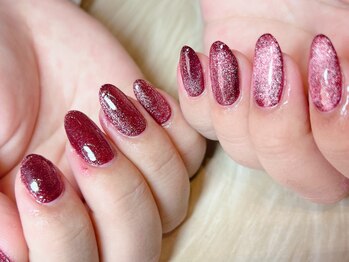 アブリール(Abrir)/奥行きマグネットネイル♪