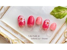 ユウコネイルズアンドエステティック ラ デェス(Yuko Nails & Esthetic La Deesse)/ゴールドコース （定額制）¥8000