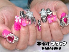 ミラーネイル/ジェルチップ/原宿