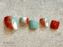 まつげアンドネイル アンジー(ANGIE)/【FOOT 10種類デザイン】6,600円