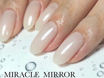 ミラクル ミラー(MIRACLE MIRROR)の写真/【ご新規様の他店ジェルオフ無料、リピーター様当店ジェルオフ無料!】丁寧なケアも込み♪
