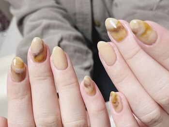 アンジェローズ ネイルプラス(Ange Rose nail+)の写真/【パラジェル認定サロン】信頼の技術＆丁寧なカウンセリングが魅力♪爪を労る最新ジェルで健康的な美爪に★