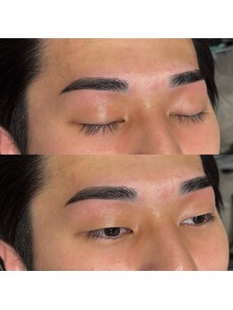 トリリオンヘアー バイ ノーリミット 西梅田/メンズ眉毛