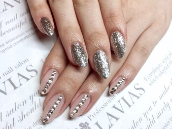 プロフェッショナル ネイルサロン ラヴィアス(LAVIAS)/【ジェル】お好きなアート6本