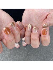 autumn nail