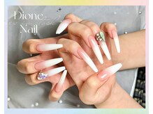 ディオーネ ネイルスタジオ(Dione)の雰囲気（【INS映え抜群】女子力満点の長さ出し ☆ 華麗×気品 フィルイン）
