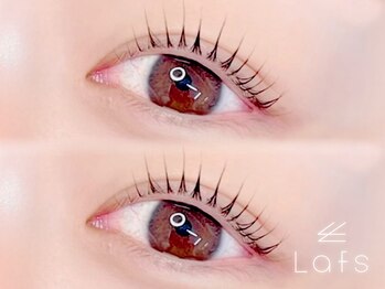 ラフス 三宮店(Lafs)の写真/《好印象な目元はナチュラル綺麗がマスト◎》まつげパーマ・パリジェンヌが毎月通いやすい価格で理想叶う◎