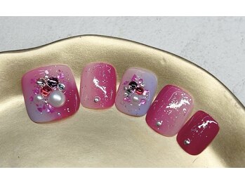 フットネイル¥9500