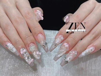 ゼン ネイル デザイン 池袋(ZEN NAIL DESIGN)/* 長 さだしやり放題×つけ放題