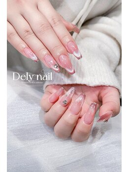 デリーネイル(Dely_nail)/幻想的なマグネットネイル