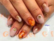 ジー フィンガー 千葉店(G)/べっ甲ネイル