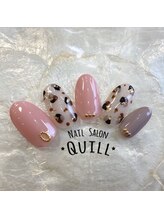 ネイルサロン クイル(QUILL)/２０２０　１月　くすみピンク２