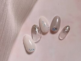 シアーホワイト×オーロラホロ