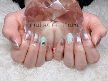 ティアラ(Tiara)/マグネット　ティファニーネイル
