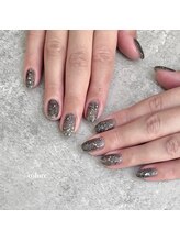 コロレ(colore')/シアーブラック×ゴールドラメ