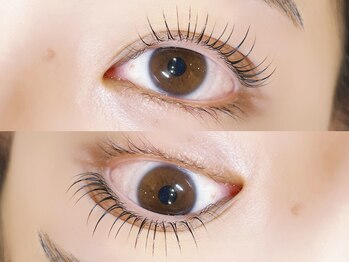 リーナ(LiNA Beauty Garden)/まつ毛パーマで束感スタイリング