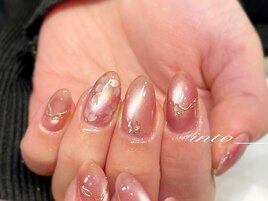 桜　マグネット　ミラーアート