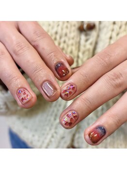 ウェイビーズ ネイル(wavy's.nail)/ニュアンスネイル