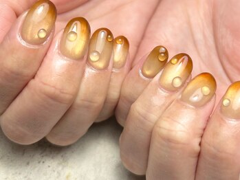 ベースマグの秋色グラデ