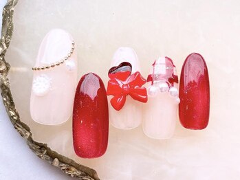 ネイルサロンフォーユー(for u)/リボンネイル¥8980