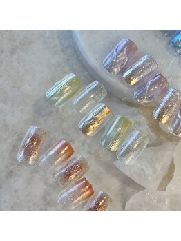 ケーネイルアトリエ もみじヶ丘店(K nail atelier)の写真/【完全定額制★持ち込みなし】K nail atelierならではのオリジナルデザインをご提案！オフケア込み☆