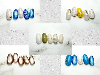 ボタネイル 近鉄八尾駅前店(BOTA NAIL)/5.40種類セレクトデザイン8月
