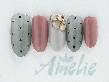 アメリ(Amelie)/シアー/ドット/花