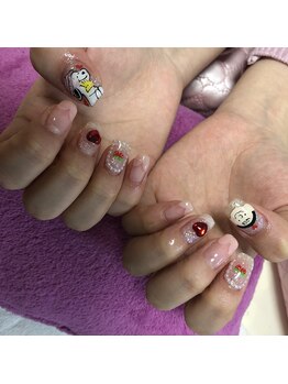 ネイルサロン パピリオ(Nail Salon papilio)/キャラアートネイル♪