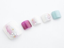 大人パステルネイル