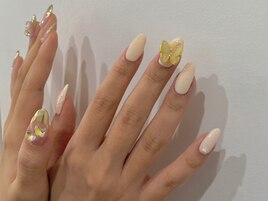 蝶々ネイル