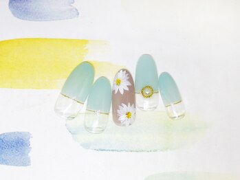 ネイルライフ(NailLife)/マーガレットネイル