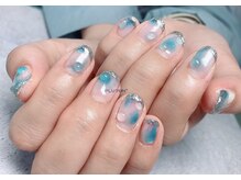 ネイルアンドアイラッシュ プルトン(Nail＆Eyelash PLUTON)/フレンチニュアンスネイル