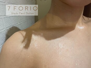 セブンフォリオ(7FORIO)/生理中でもハーブサウナ入れます