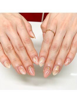 ピンク×ニュアンス