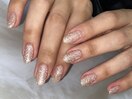 キラキラ×フラッシュネイル