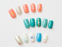 アイラッシュアンドネイル シエル(Ciel)/自爪に優しいカルジェルネイル