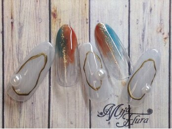 ミハフルーラ 与野(Home Nail Salon Mija Flura)/シンプル　O300S