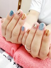 ネイルサロン ティプレシャス(T Precious)/爽やかマグネットネイル