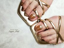 シュガーネイル(sugar nail)/ブラウンフットネイル