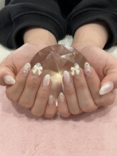 チェリーブロッサム(A CHERRY BLOSSOM)/ラメ入りリボンパーツネイル