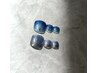 ［フットネイル］定額/シンプルデザイン