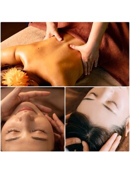 太陽と月/アロマBODY&小顔調整&ヘッド