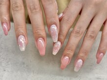 ネイルサロン ドゥ(Nail Salon Doux)/【ラテリア】春DC桜ネイル