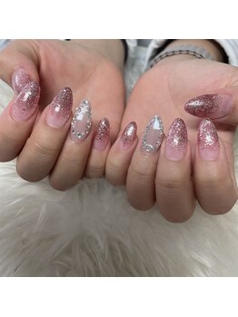 トータルサロン 白べぇーっ プラス/ラメグラデーション