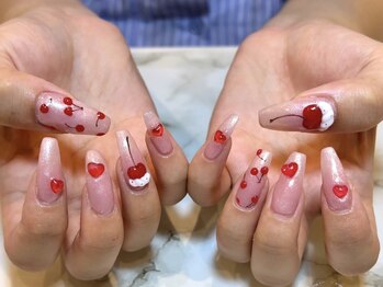 りとる うねるま 博多の写真/何度でもOK★≪ジェリップワンカラー¥6490≫≪スカルプワンカラー¥6990≫格安で長さ出しネイルが楽しめる♪
